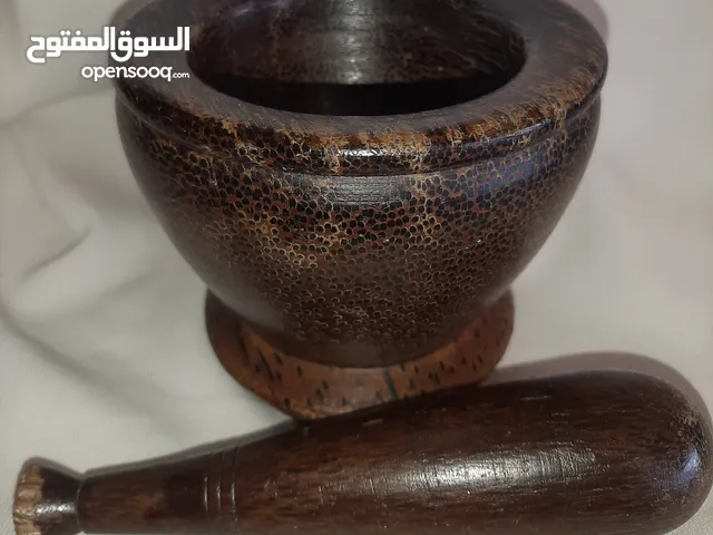ديكور جرن ومدقة من الخشب عالي الجودة