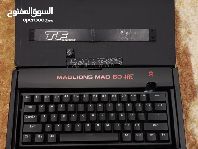 FGG Madlions Mad60 HE sports Magnetic Switch Mechanical Keyboard RGB Wired Hot Swap 8k polling rate