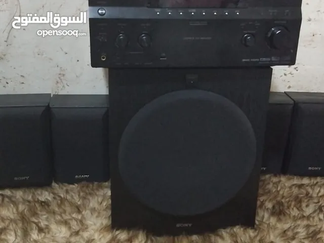 سماعات وجهاز تحكم وتوزيع ع السماعات ومدخل فلاشة وريموت كنترول