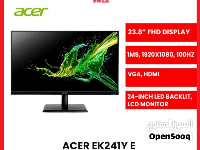 24" Acer monitors for sale  in Amman