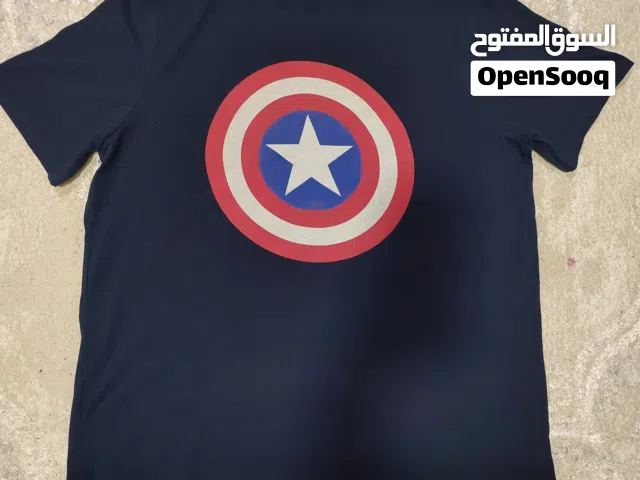 Official Marvel Avengers Captain America Shield Logo T-Shirt