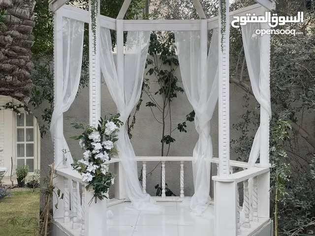 ديكور مميز خشبي للحديقة