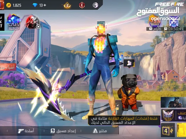 Free Fire Accounts and Characters for Sale in Aqaba