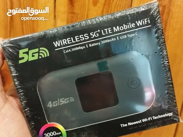 واي فاي 5G  يدعم شبكات مدار – ليبيانا – LTT  بطارية بسعة 3000 ملي أمبير تدوم من 13 إلى 16 ساعة