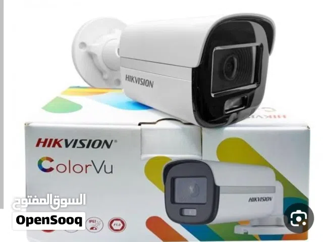 كاميرات مراقبة hikvision ملون 24 ساعة