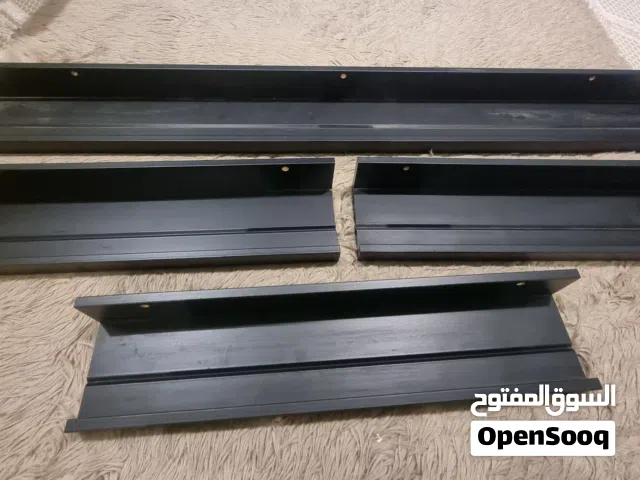 IKEA black ledges 4 nos