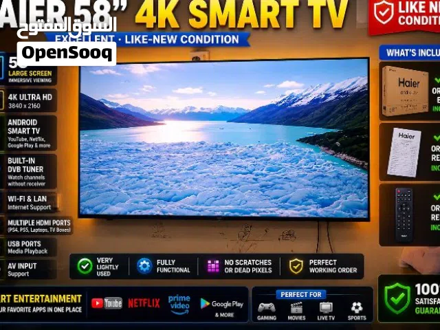 Haier 58-inch Android 4K UHD Smart TV
