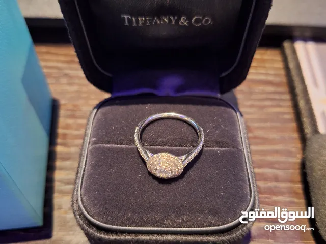 Tiffany & Co. Soleste Round Brilliant Engagement Ring in Platinum