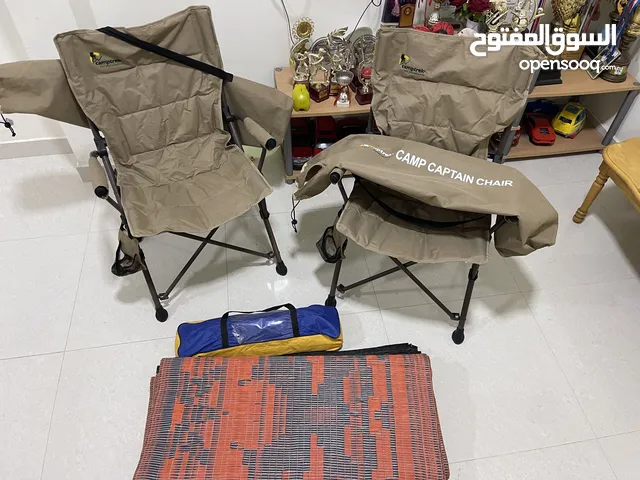 Camping chairs and Tent