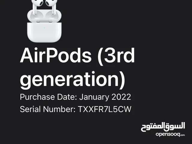 للبيع AirPods 3 السعر نهائى