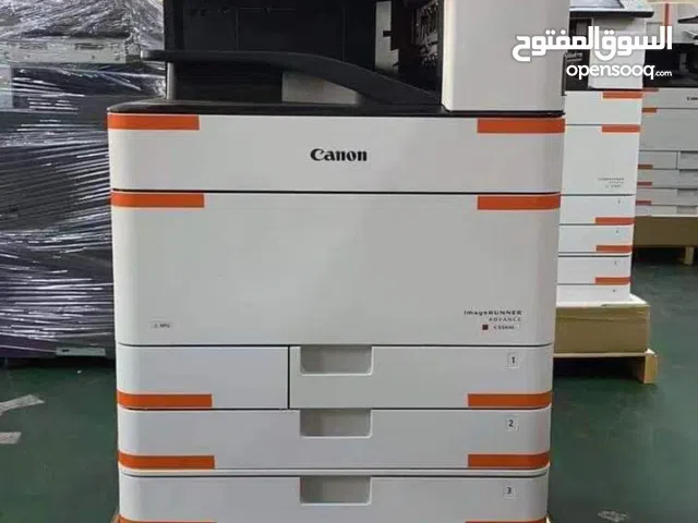 طابعات كانون موجود توصيل لجميع الامارات الطابعة مجددة ومعها ضمان سنة وصيانة وتوصيل السعر حسب الطابعة