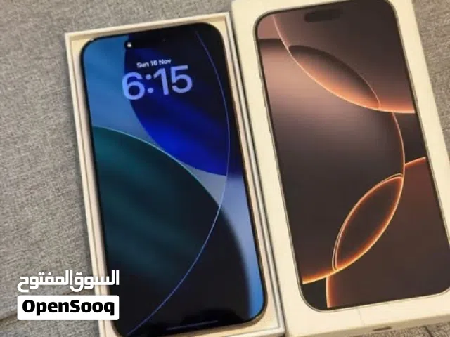أيفون 16 برو أصفر مستعمل بحالة ممتازة مع علبة وذاكرة 128 جيجابايت