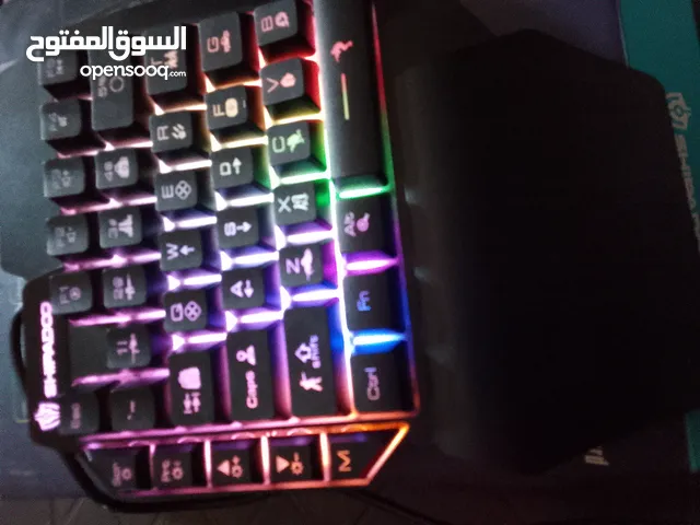 كيبورد +ماوس للالعاب قيمنج للهاتف أو شاشات كمبيوتر كثير مرتب