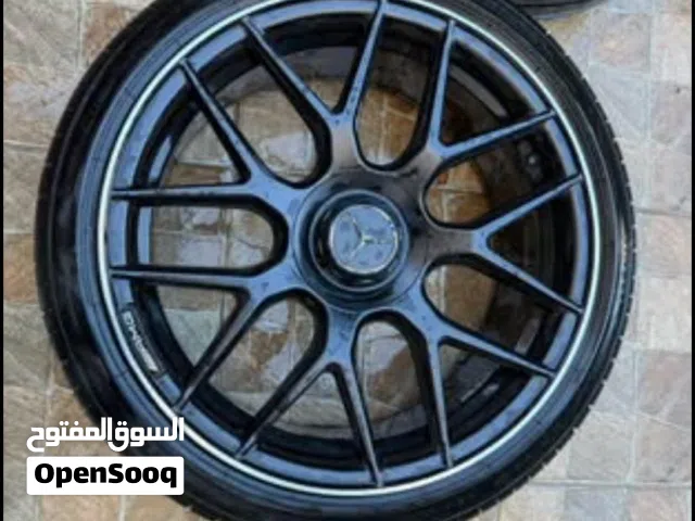 طقم جنوط مرسيدس 63 بالكاوتش #للبيع ماشين 1500