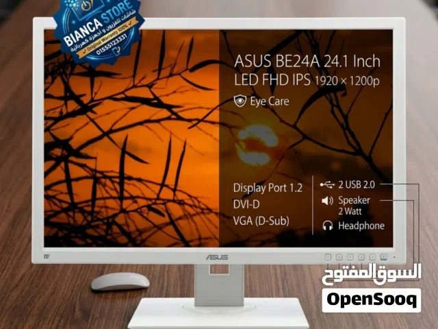 24.1" Asus monitors for sale  in Cairo