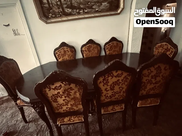 طاولة سفرة خشب زان ثقيل