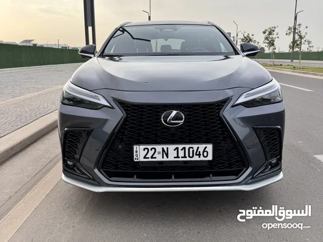 لكزز NX موديل 2024 فول مواصفات حادث بنيد مبدل ومصبوغ بدون دواخل وبدون ايرباك للبيع او المراوس