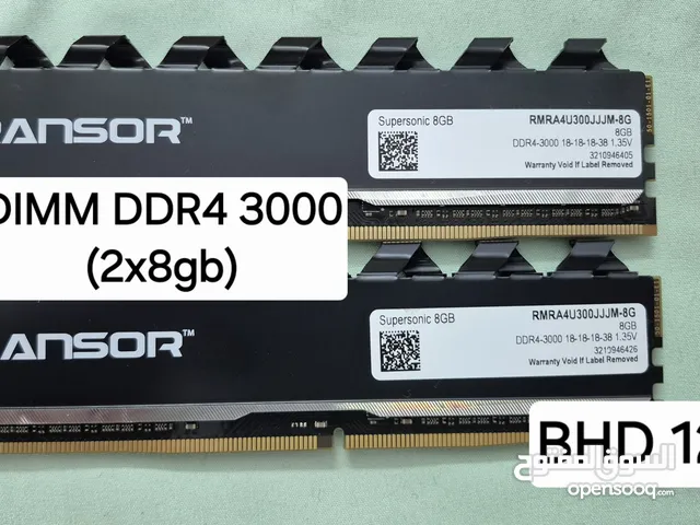 RAM for Desktop and Laptop