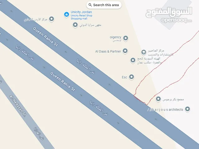 Commercial Land for Sale in Amman Jubaiha