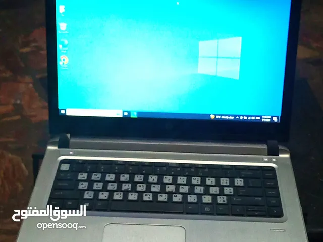 لاب توب hp الجيل الخامس مستعمل بحالة الوكالة