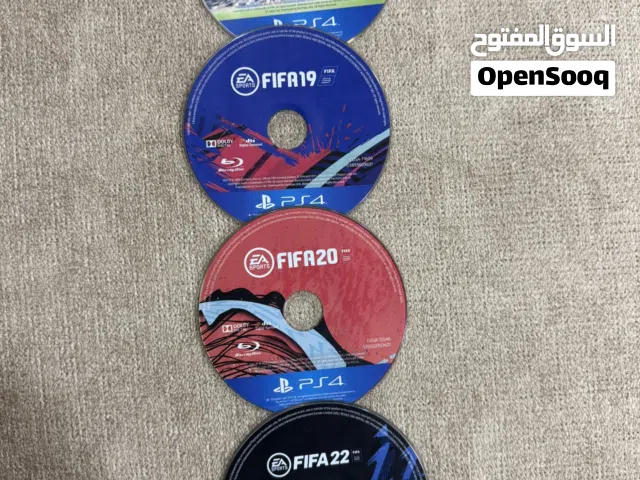 CD FIFA 2016 2019 2020 2022 سي دي فيفا بلاي ستيشن 4 تعليق عربي للبيع FIFA 2016 2019 2020 2022