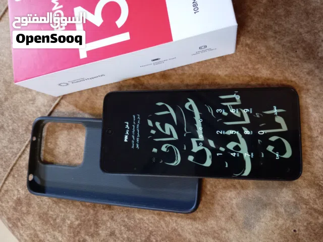موبايل ريدمي 13x ذاكرة 265 لون اسود اخو الجديد زلغ مابي