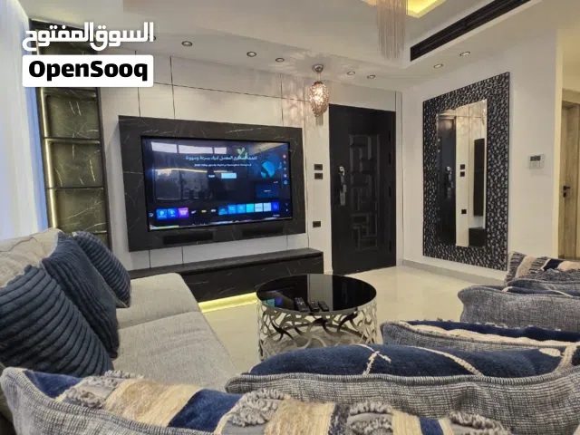 شقة للايجار السنوي عمان عبدون فاخرة مع روف مع ترس مفروش من المالك مباشره