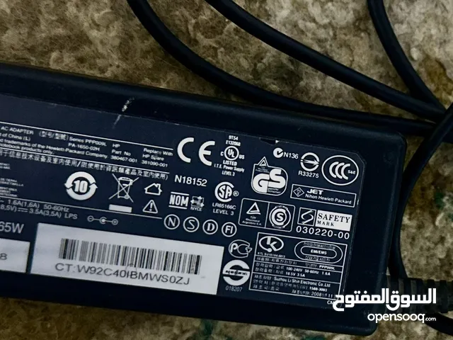 شواحن لاب توب اصلية استيراد Hp LG dell
