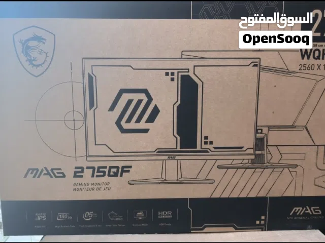 شاشة 2K جديدة ونظيفة 180 HZ هرتز