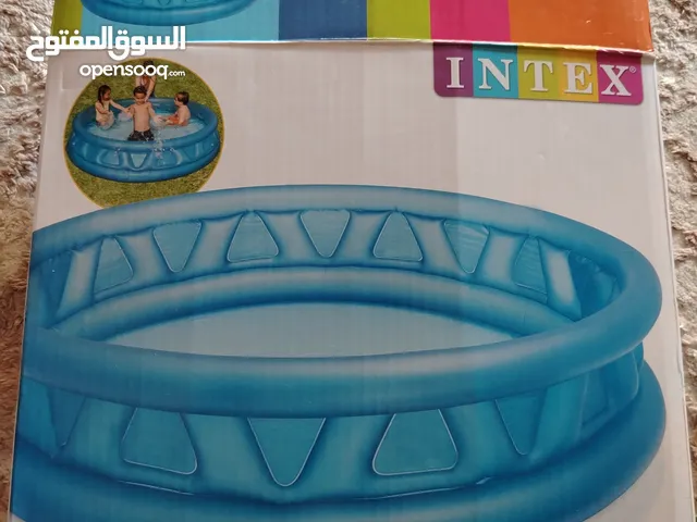 مسبح اطفال كبير للبيع + منفاخ هديه