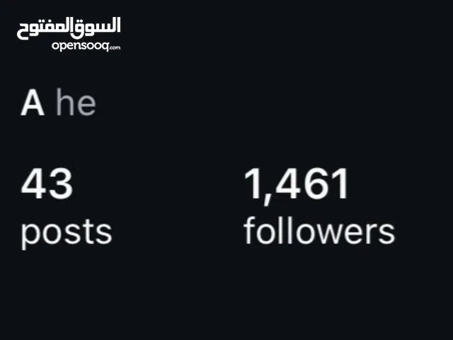 حساب إنستقرام 1000+ للبيع