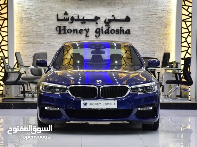 BMW 530i M-Kit ( 2017 Model ) in Blue Color GCC Specs This has done a kilometer of 127,000 Km