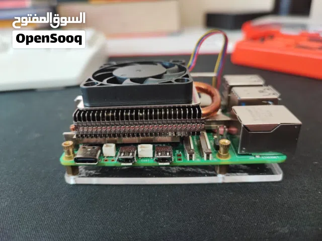 Raspberry Pi with Active Cooler and accessories. Ready for Ai development