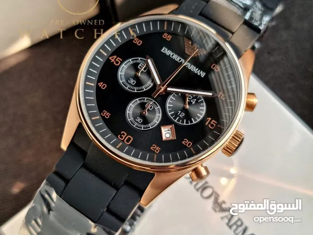 للبيع ساعة رجالية أصلية Emporio Armani AR5905 فخمه تناسب ذوقك