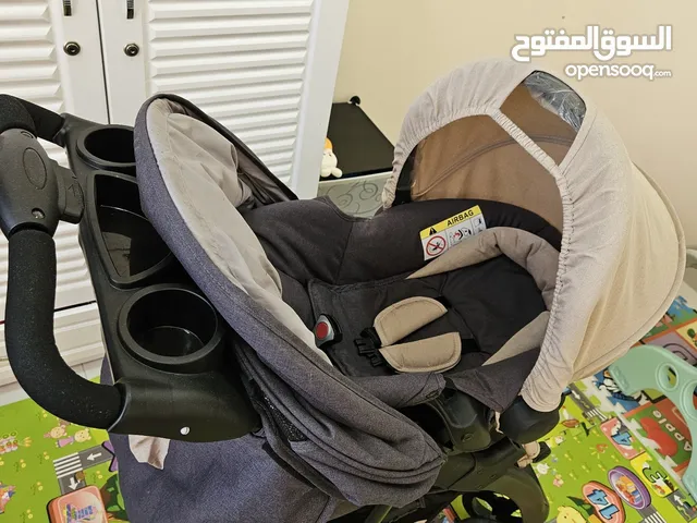 car seat and pram for sale