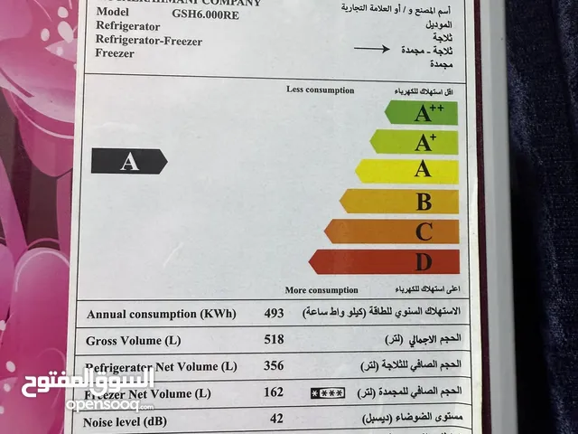 ثلاجه حجم كبير استخدام اشهر قليله السعر مناسب