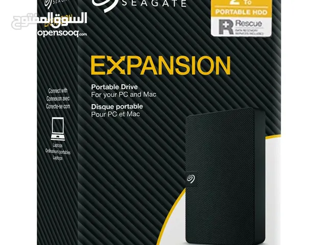 هاردسك خارجي   2 تيرا Seagate Expansion Portable 2TB External Hard Drive HDD