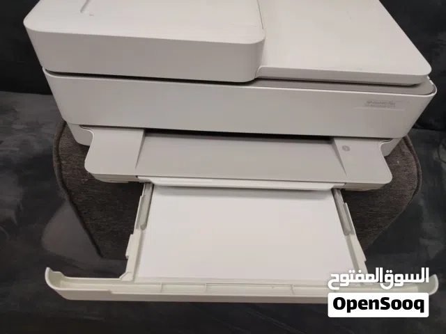 للبيع طابعة وايرلس ذكية HP DeskJet Plus 6475 (سلسلة 6400) بحالة ممتازة