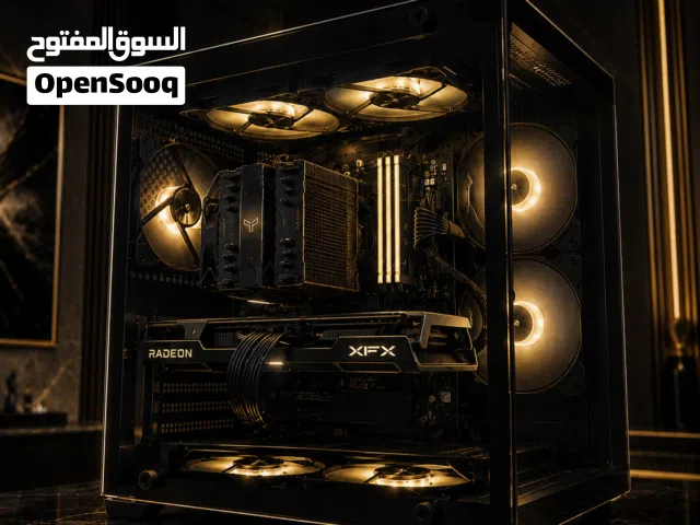 كيس كمبيوتر Gaming RGB جديد كلياً – تصميم فخم جداً