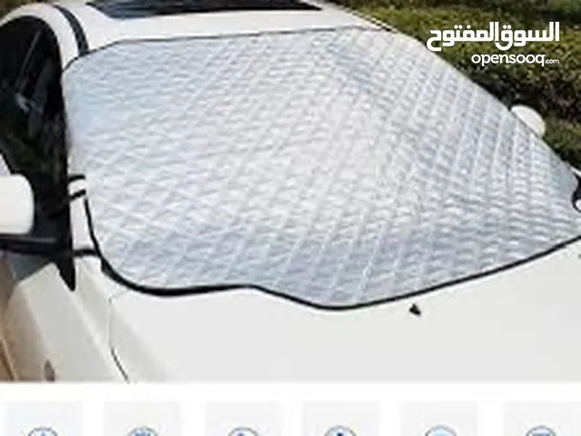 غطاء السيارة الامامي القابل للطي مناسب لكل انواع السيارات تركيب سهل قماش بوليستر