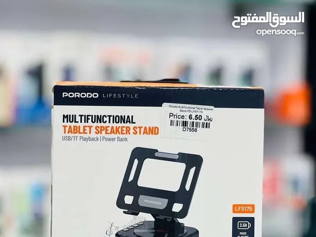 PORODO LIFESTYLE MULTIFUNCTIONAL TABLET SPEAKER STAND