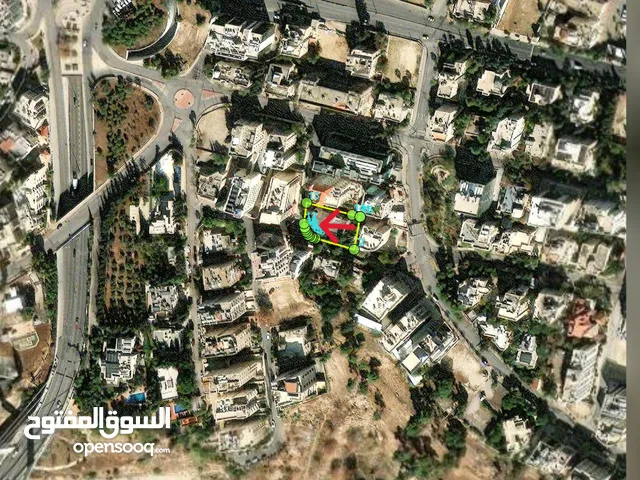 للبيع قطعة ارض في وسط عمان موقع مميز قرب الدوار الرابع