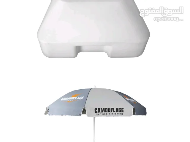 Camouflage Beach umbrella 185cm – UMBRELLAS & WINDSCREENS and - Umbrella base Box 25L