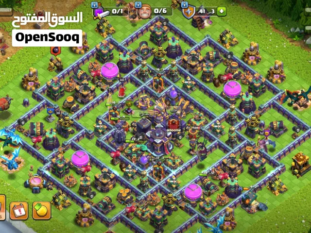 للبيع حساب كلاش بيت 15