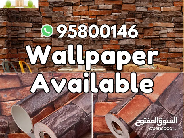 We have Wallpapers for walls,3D design Wallpapers,Best Quality,All over Muscat available