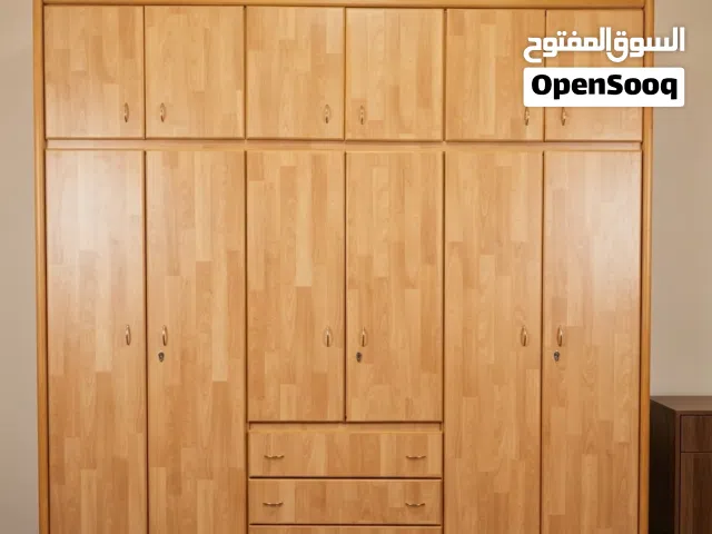 خزانة ستة أبواب طابقين لاتيه و قشط زان بالكامل
