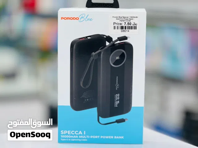 Brand New Porodo SPECCA Power Bank in Oman  10000mAh Capacity