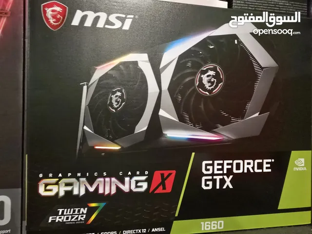 msi 1660 6gb twin forzr AVAILABLE NEGOTIATIONS