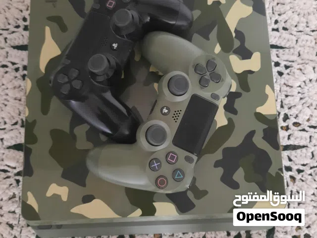بلاي ستيشن 4 جيشي 1000 جيجا مع ايدي اصليات عدد 2 للبيع