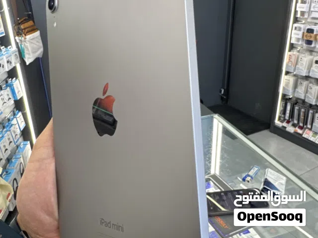 iPad mini 7 512gb// مستخدم بحالة الجديد مشحون 40 مرة فقط شرق اوسط مع كفر ابل الاصلي الجهاز جديد كليا